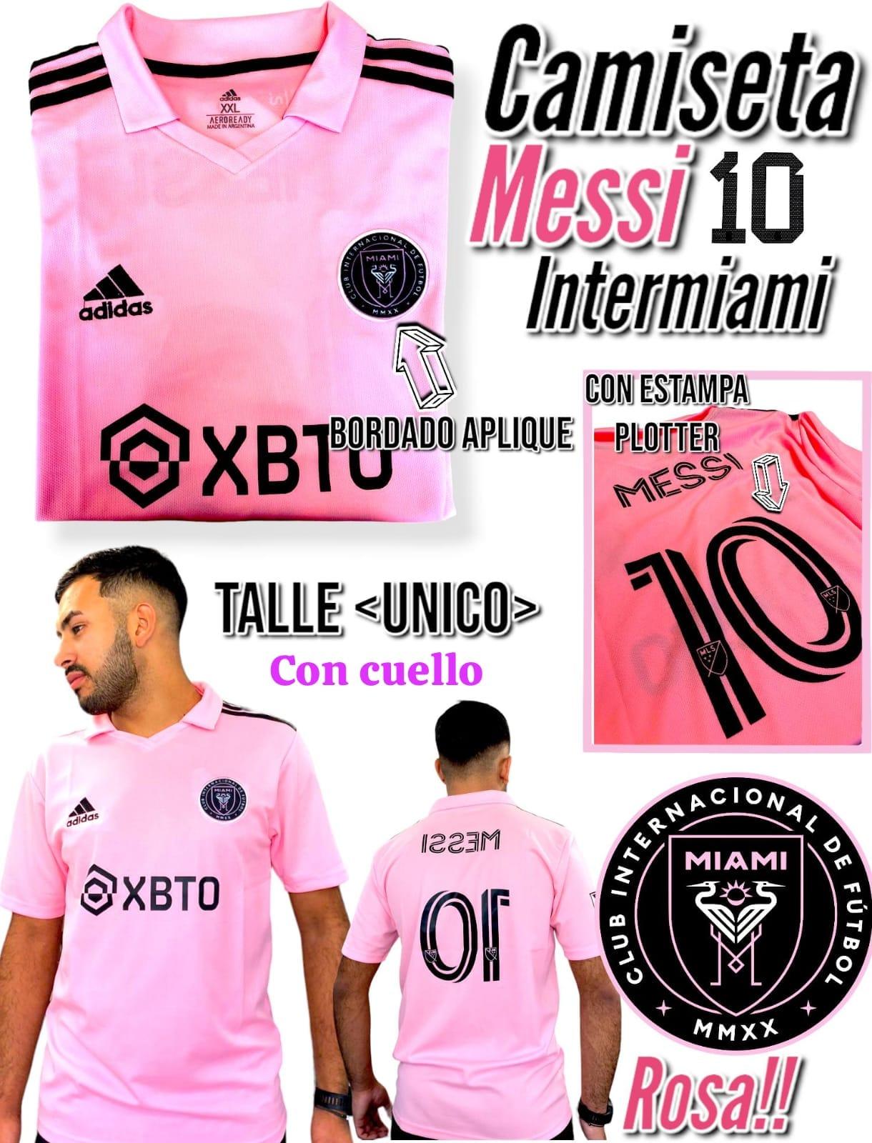 Camiseta adulto INTER MIAMI #10 MESSI rosa